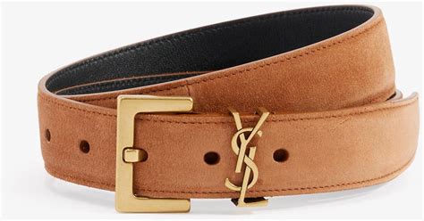 saint laurent monogram belt.